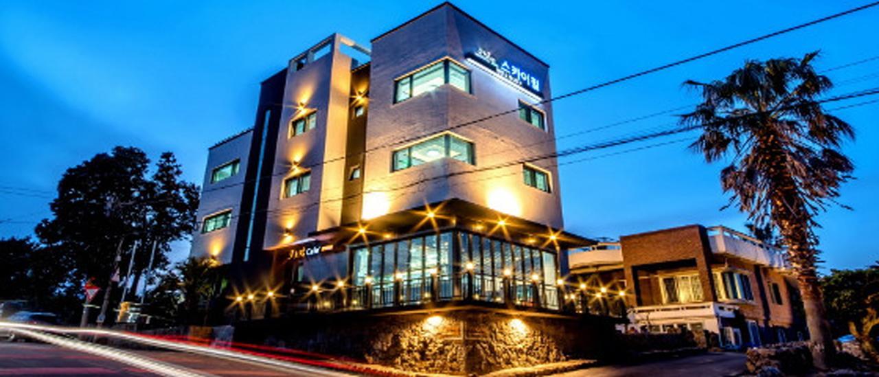 Jeju Skyhill Pension Szogüpho Kültér fotó